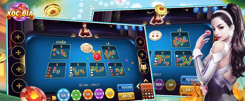 Chiến thuật đánh xóc đĩa online bất bại